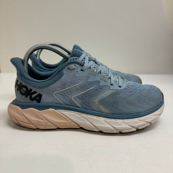 Hoka One One Shoes - Hoka Arahi 5 Support Shoe Running Sneaker Women's Size 7.5 Light Blue